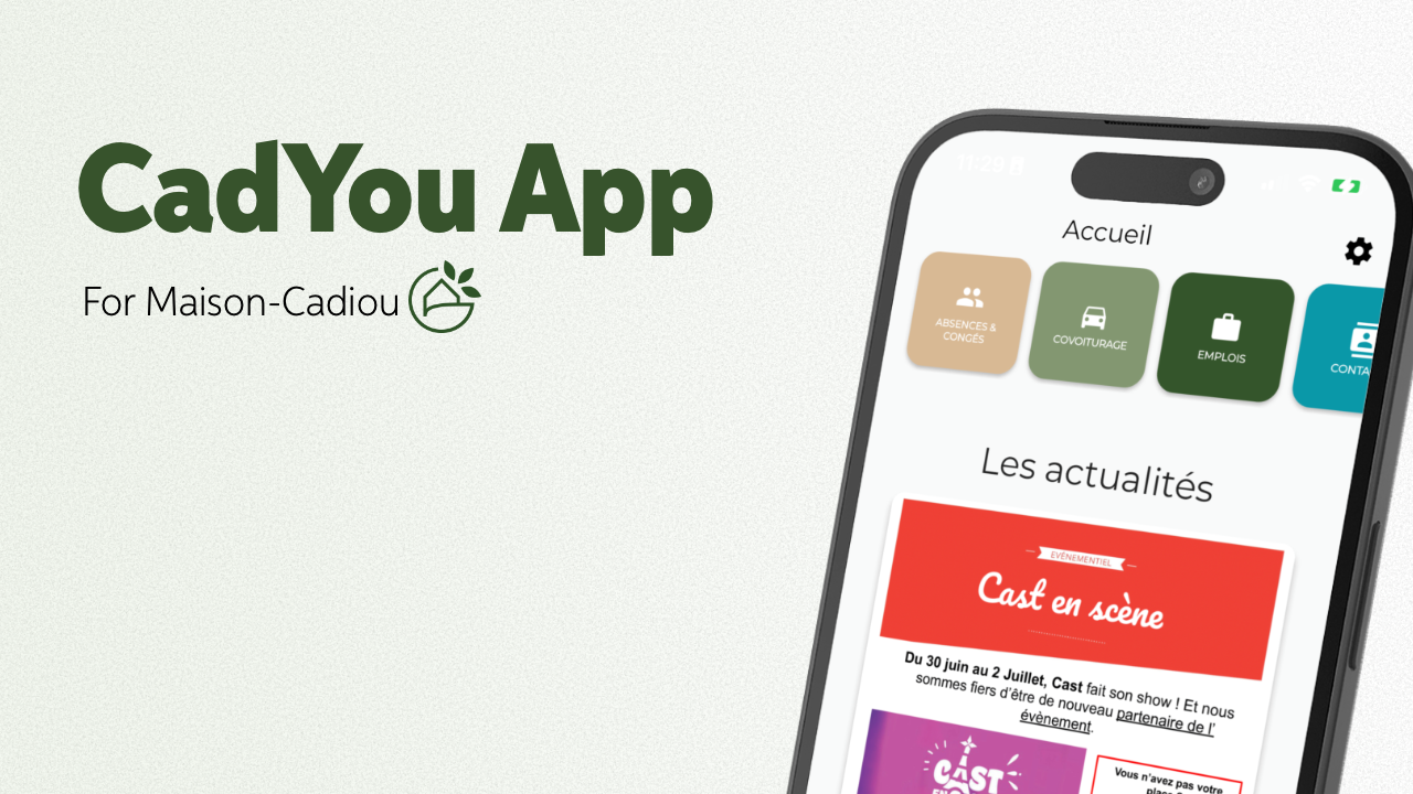 CadYou App banner