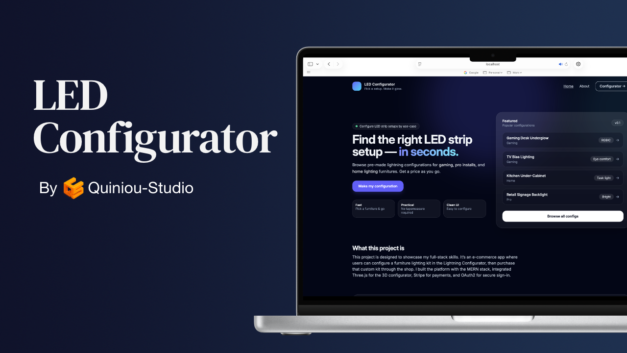 LEDConfigurator banner